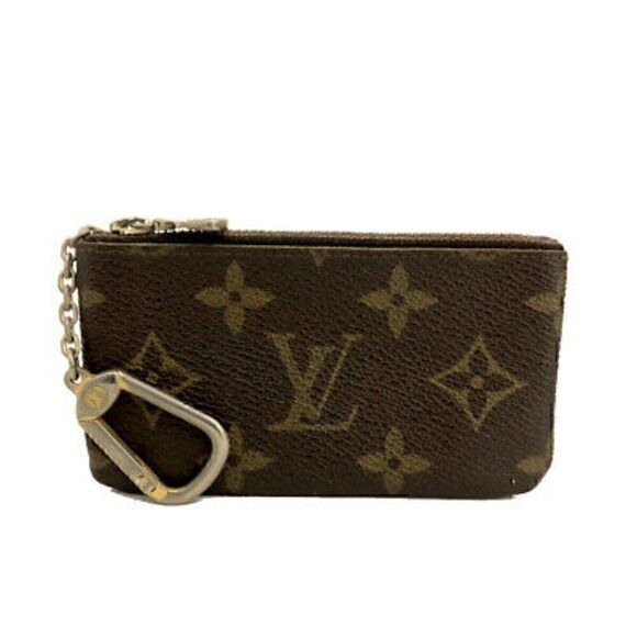 Louis Vuitton Monogram Pochette Cles Wallet Coin Purse/3AE3184 - Picture 1 of 9